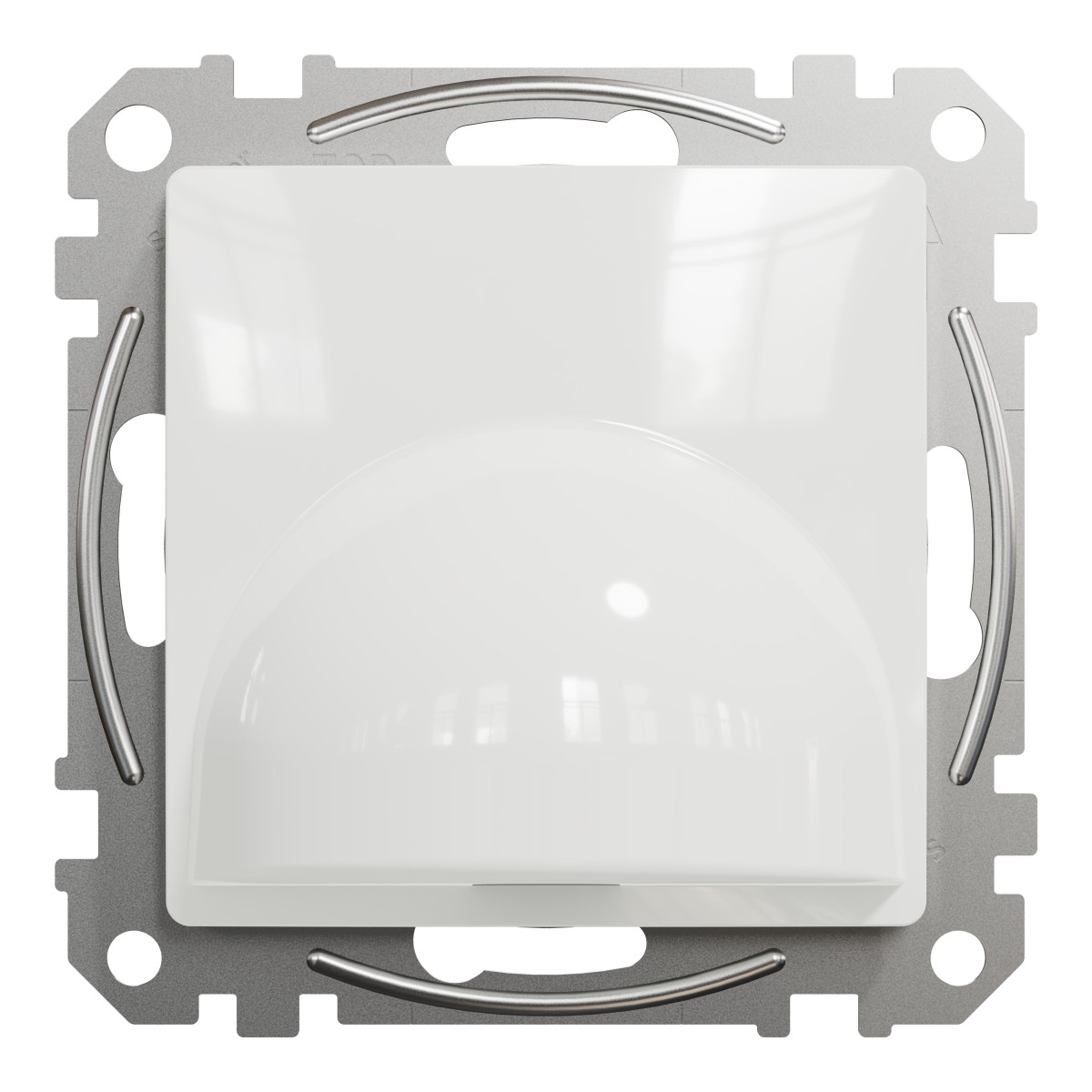 Розетка для виводу кабеля Білий Sedna Design - Зображення shnider_SDD111903_IOP-front_WD20.jpg