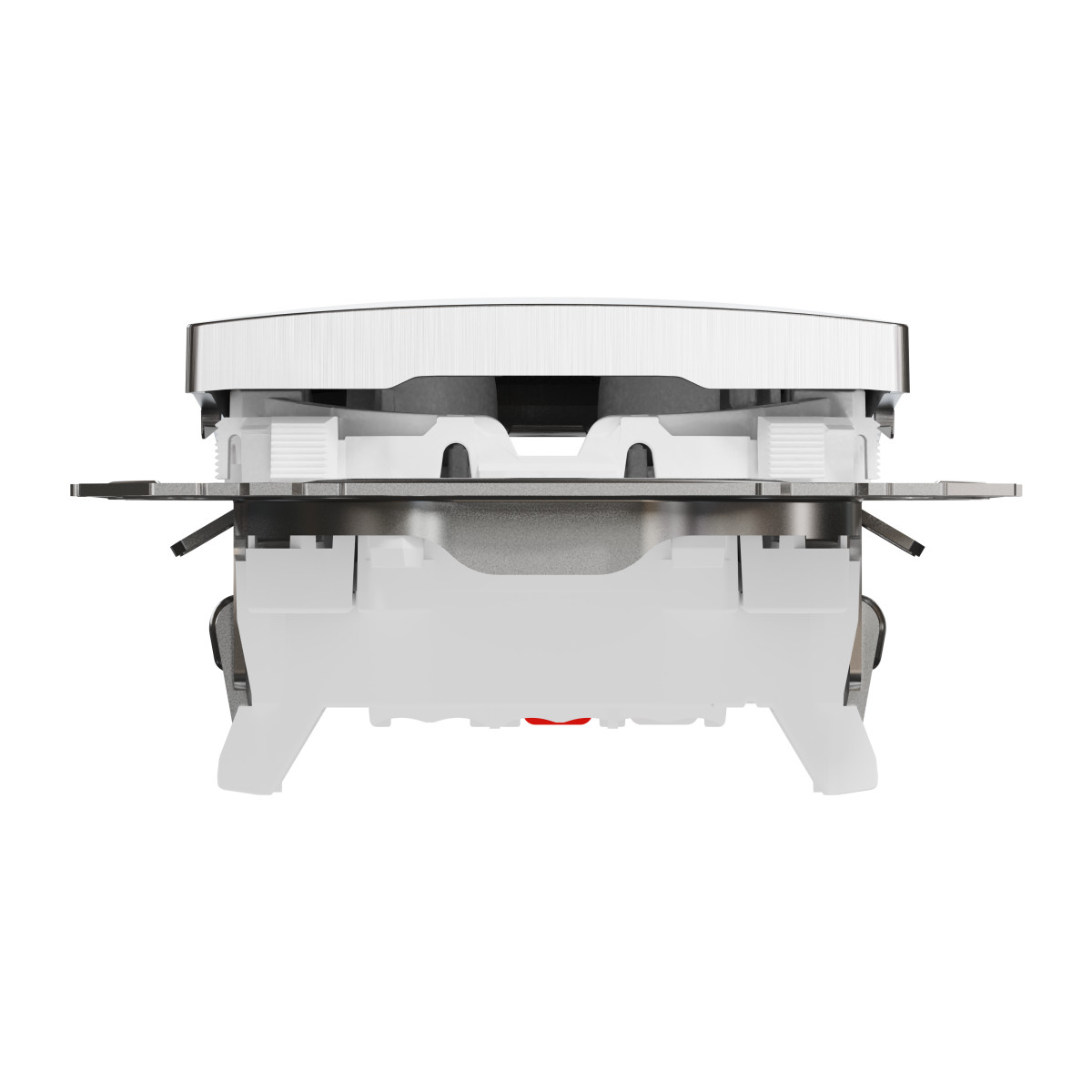 Одноклавішний вимикач  Матовий алюміній Sedna Elements - Зображення shnider_SDD170101_IOP-bot_WD.jpg