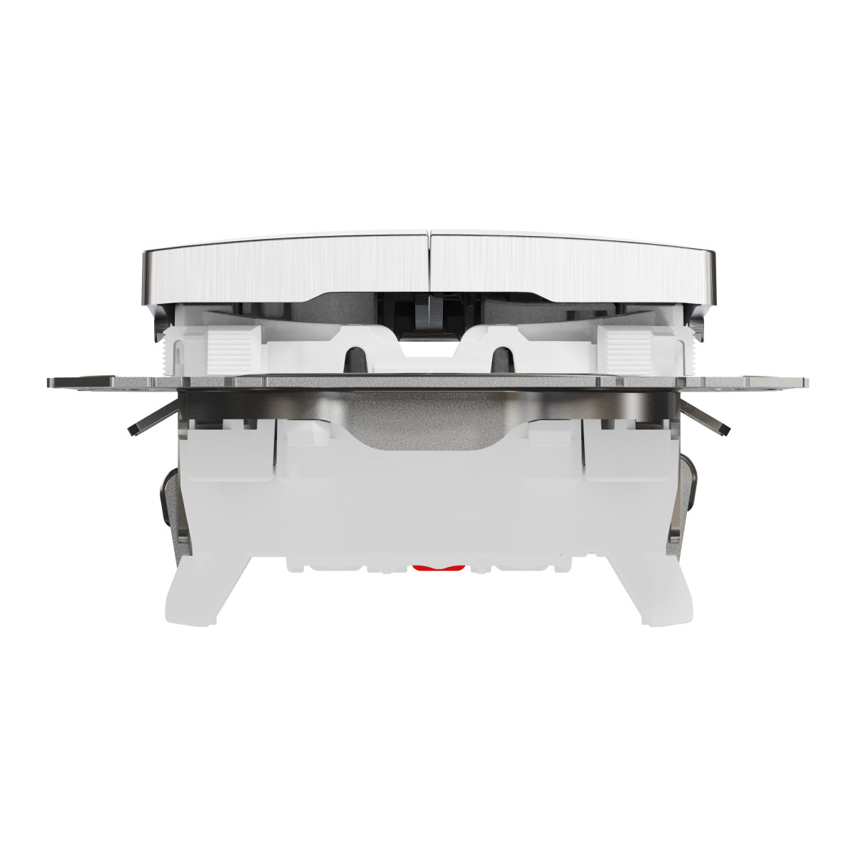 Двоклавішний вимикач Матовий алюміній Sedna Elements - Зображення shnider_SDD170105_IOP-bot_CL.jpg