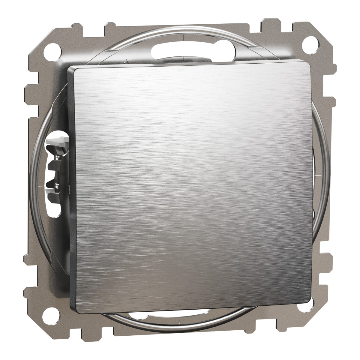 Одноклавішний перемикач  Матовий алюміній Sedna Elements - Зображення shnider_SDD170106_IOP-def_WD20.jpg