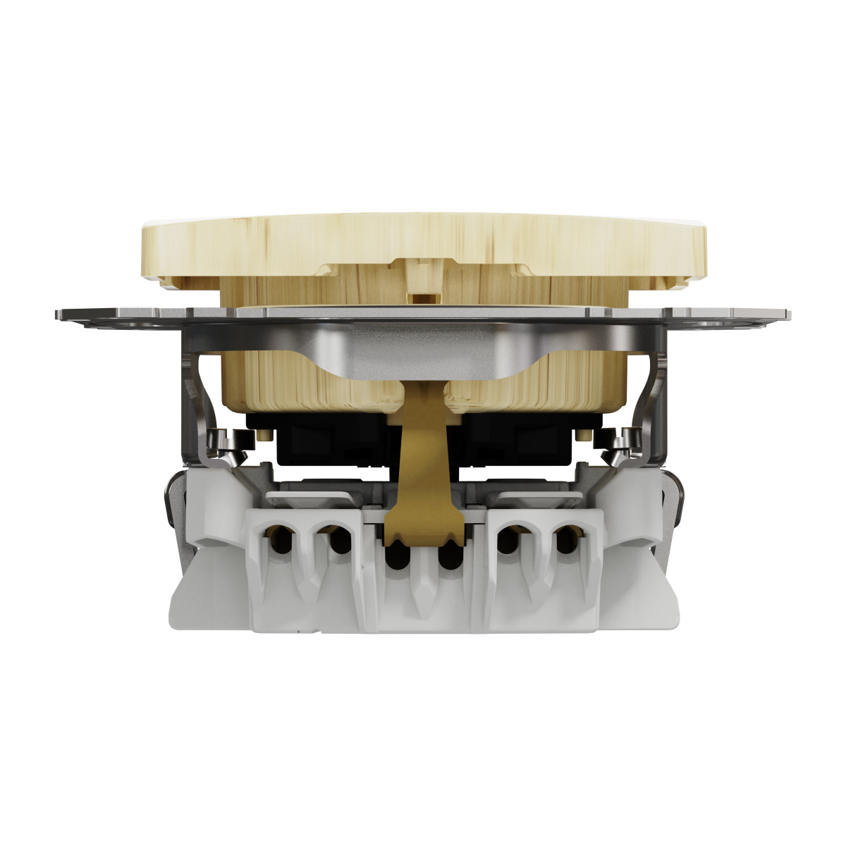 Розетка з заземленням та зі шторкою Береза Sedna Elements - Зображення shnider_SDD180022_IOP-bottom_WD20.jpg