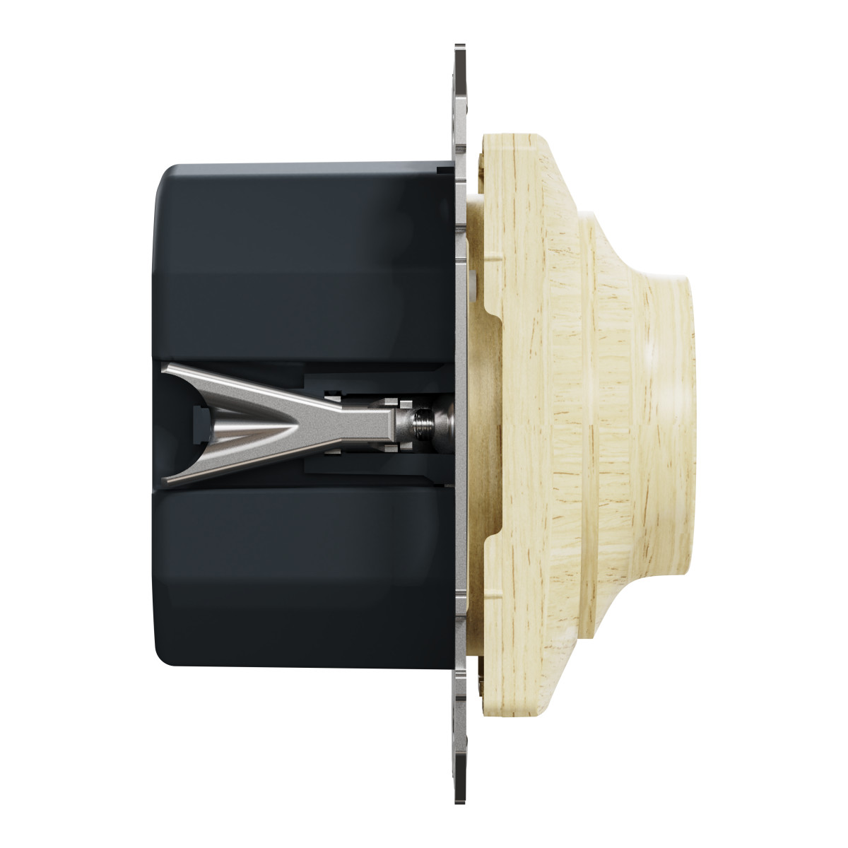 Поворотний ЛЕД димер RC 3-370 Вт, береза Sedna Design & Elements - Зображення shnider_SDD180501_IOP-L_CL_SE.jpg