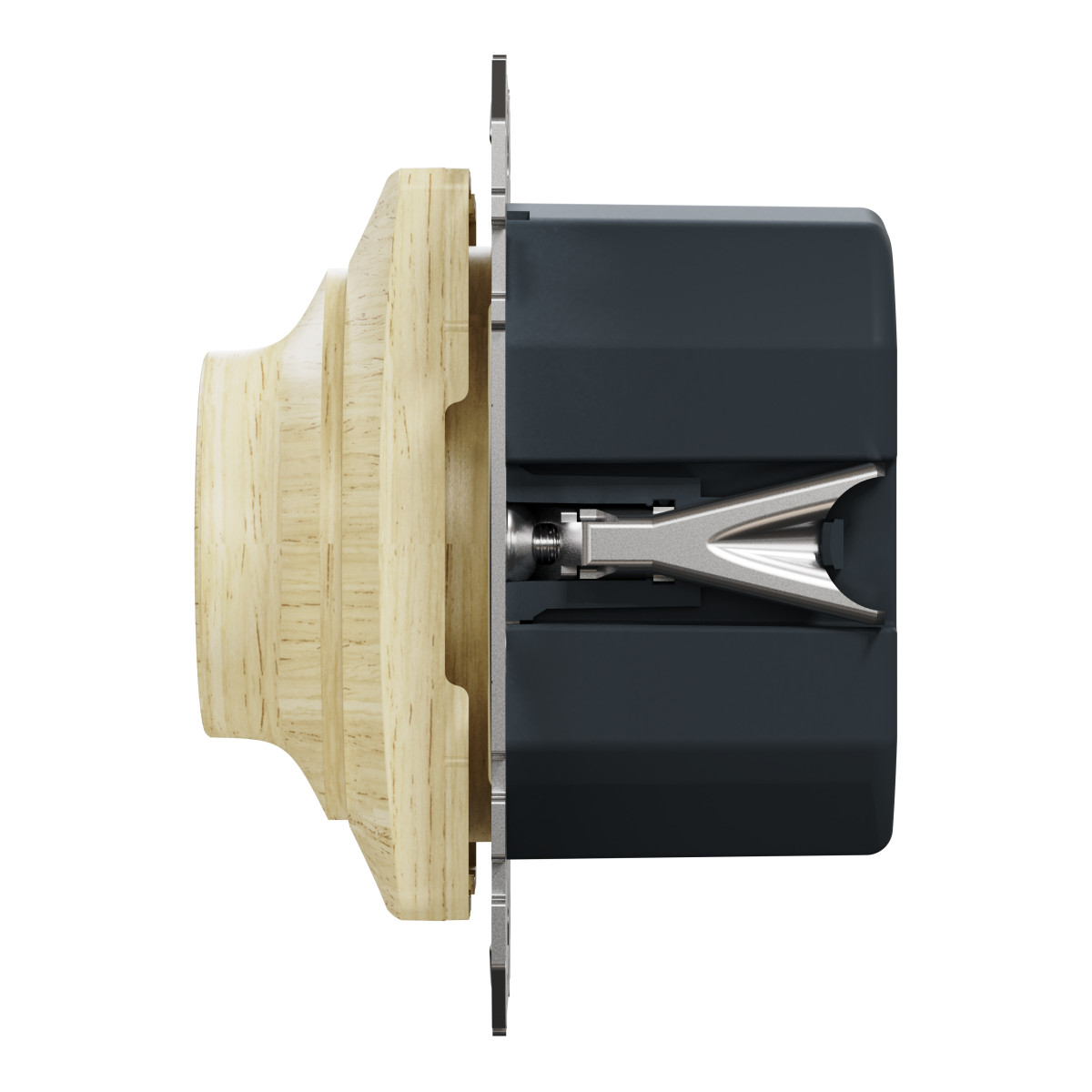 Поворотний ЛЕД димер RC 3-370 Вт, береза Sedna Design & Elements - Зображення shnider_SDD180501_IOP-R_CL_SE.jpg