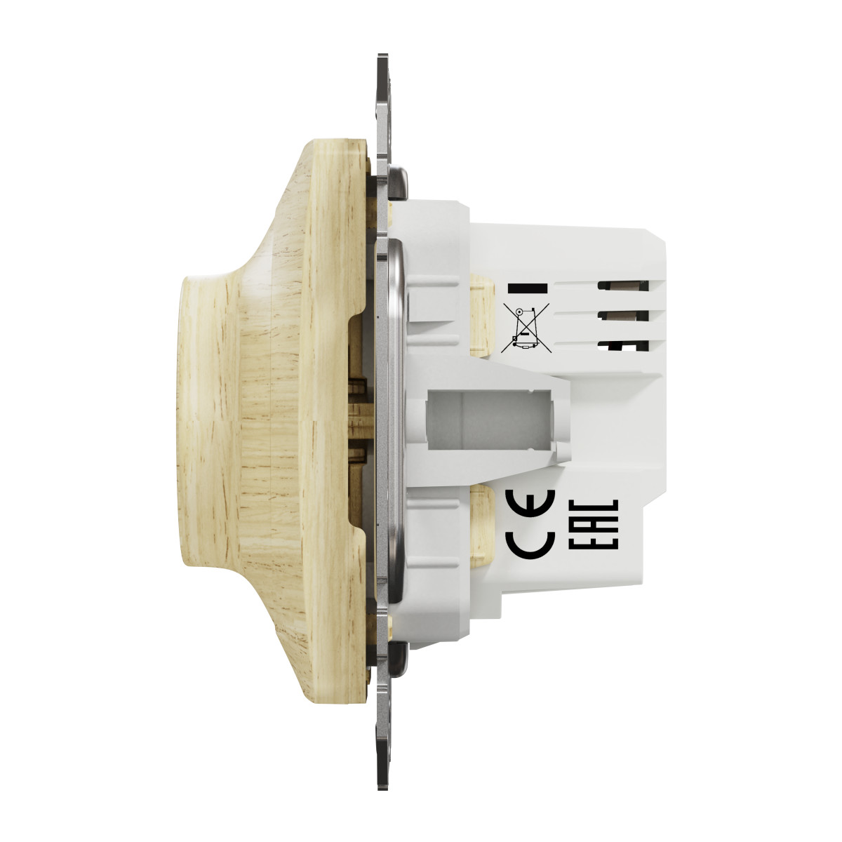 Універсальний поворотний LED димер RC-RL 5-200 Вт Береза Sedna Elements - Зображення shnider_SDD180502_IOP-R_WD20.jpg