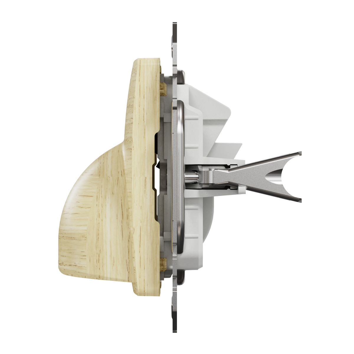 Роз'єм для виводу кабеля, Береза Sedna Elements - Зображення shnider_SDD180903_IOP-R_WD20.jpg