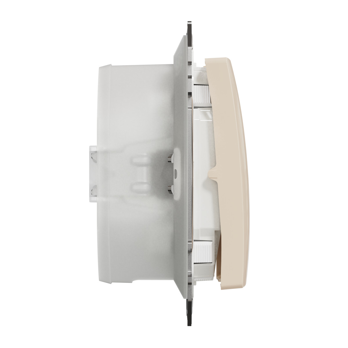 Одноклавішний перемикач IP44 Бежевий Sedna Design - Зображення shnider_SDD212106_IOP-L_WD20.jpg