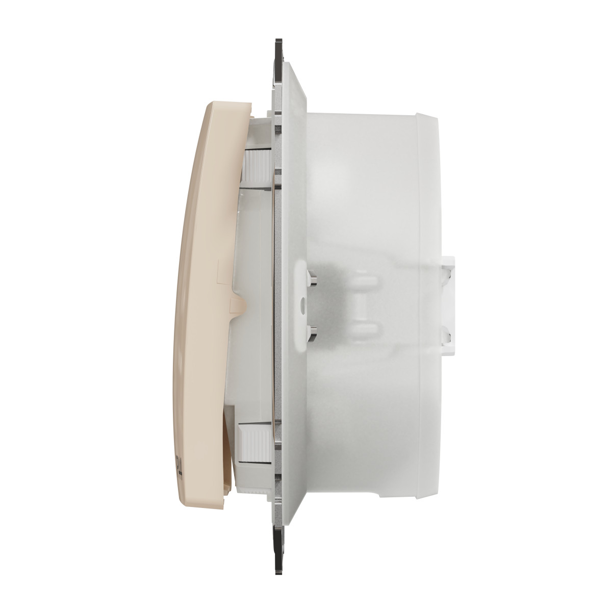 Одноклавішний перемикач IP44 Бежевий Sedna Design - Зображення shnider_SDD212106_IOP-R_WD20.jpg