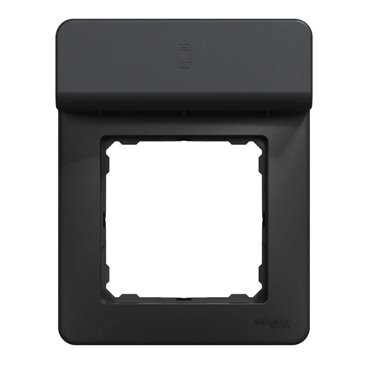 Рамка з підставкою для мобільного Чорний Sedna Design - Зображення shnider_SDD314809_IOP-front_WD20.jpg