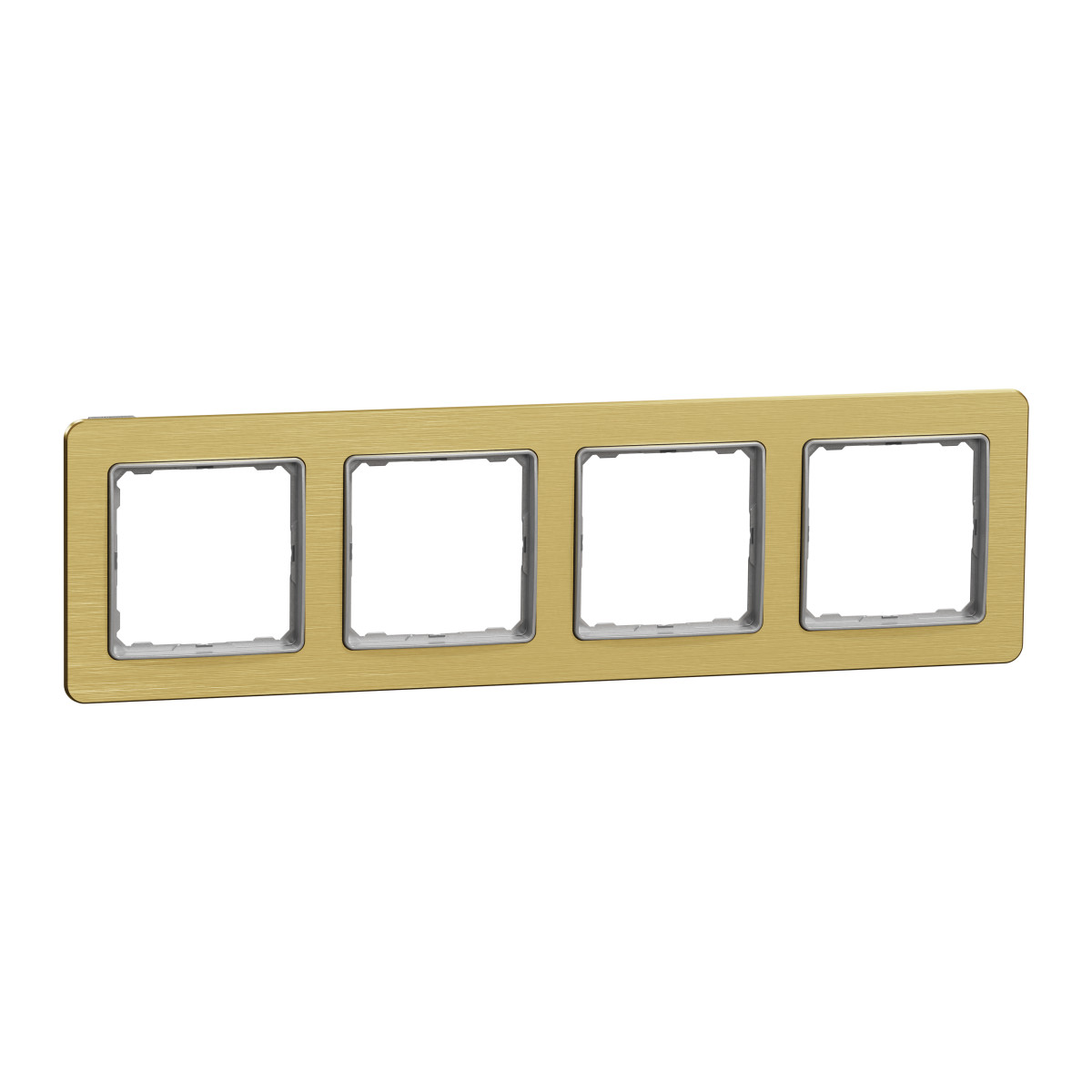 Рамка 4-постова  Матове золото Sedna Elements - Зображення