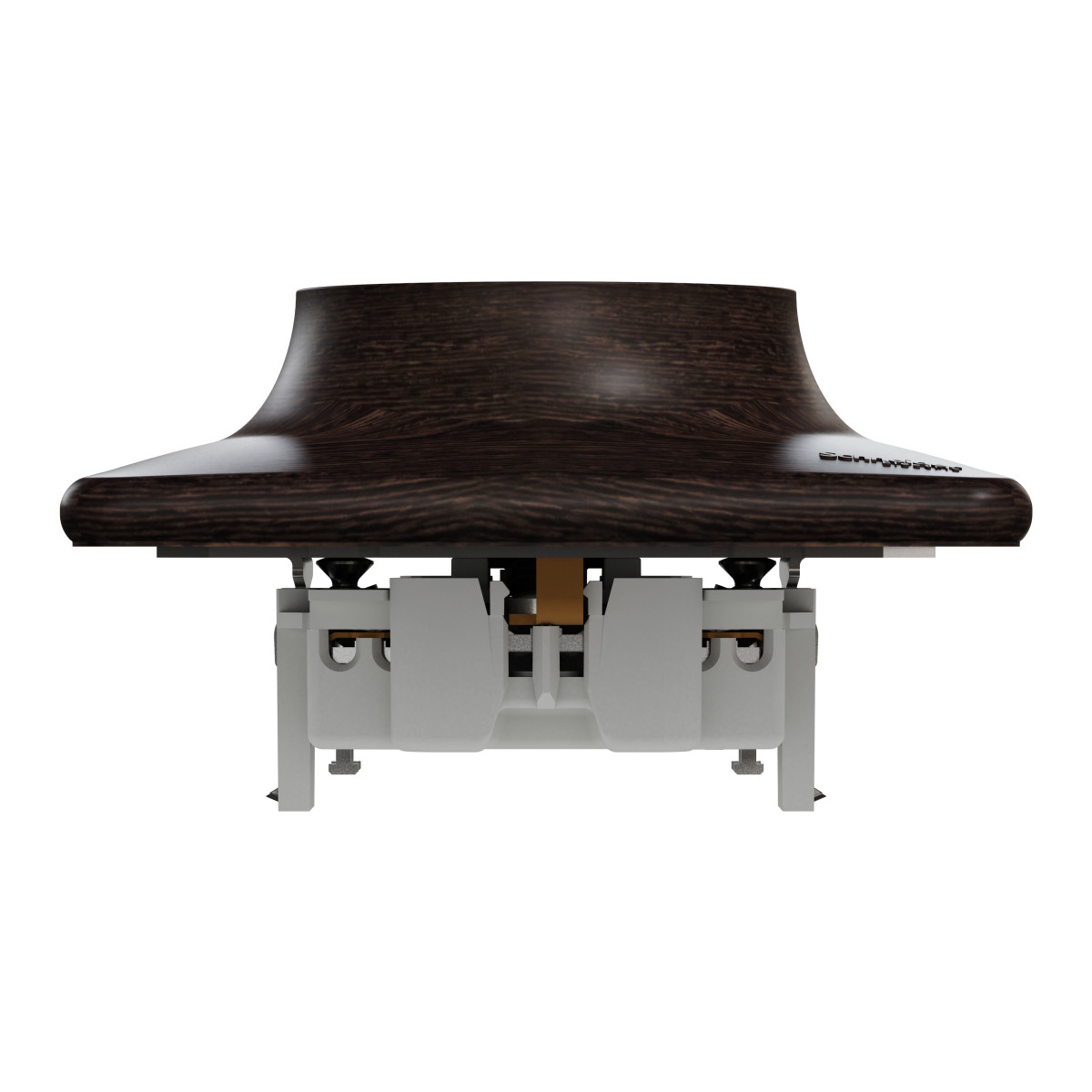 Подвійна розетка з заземленням та шторками, Венге Sedna Elements - Зображення shnider_SDD381221_IOP-bot_CL.jpg