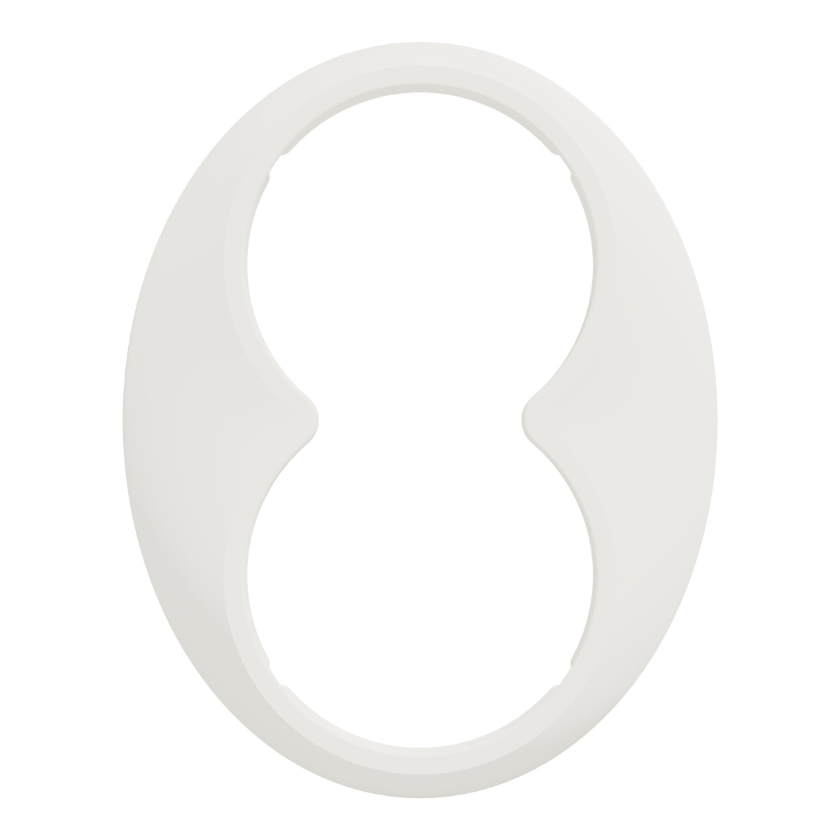 РАМКА ДЛЯ ПОДВ. РОЗЕТК. БІЛА - Зображення shnider_WDE011404_IOP-front_CL.jpg