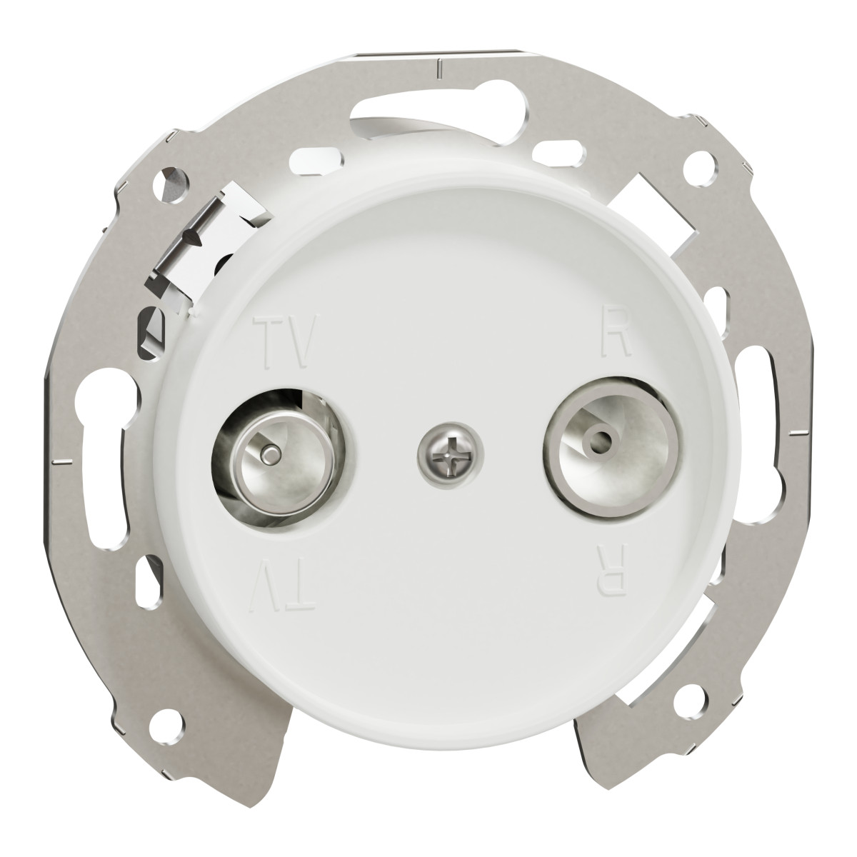 Прохідна TV-R розетка Renova, біла - Зображення shnider_WDE011732_IOP-def_CL.jpg