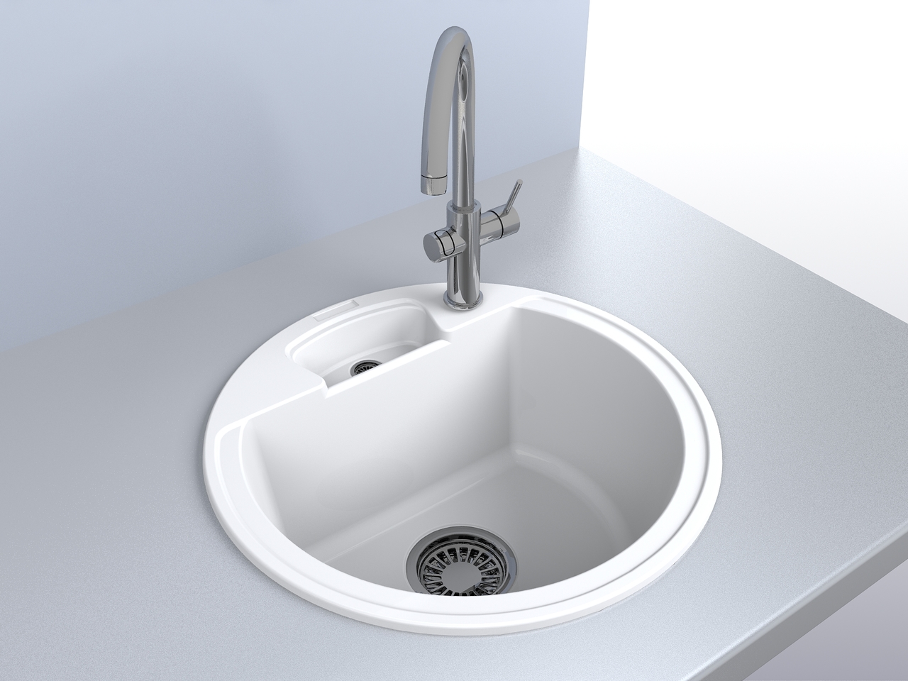 Кухонна мийка VALENCIA White, MIRAGGIO - Зображення valencia_w-1.jpg