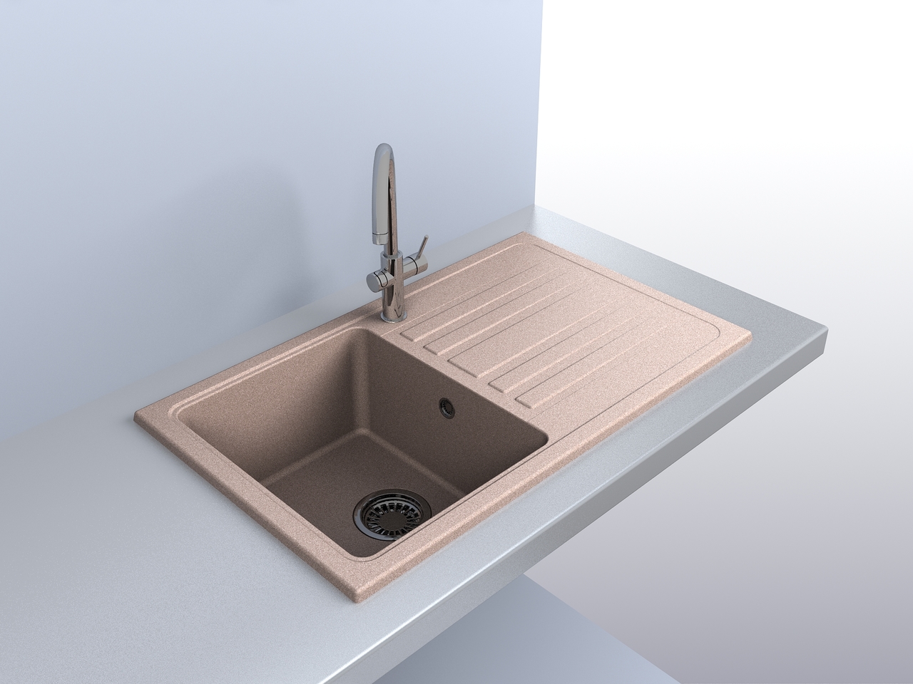 Кухонна мийка VERSAL Sand, MIRAGGIO - Зображення versal_s-1.jpg
