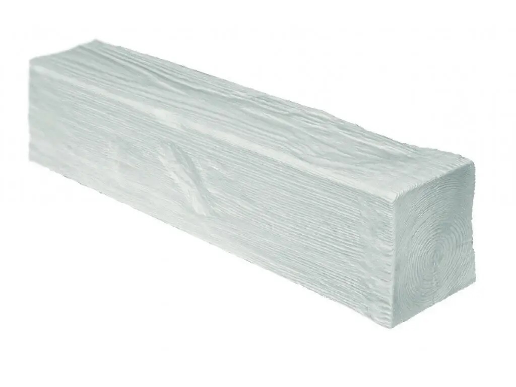 Балка поліуретанова DecoWood (Модерн ED 104 classic біла 17x19), ELITE DECOR - Зображення