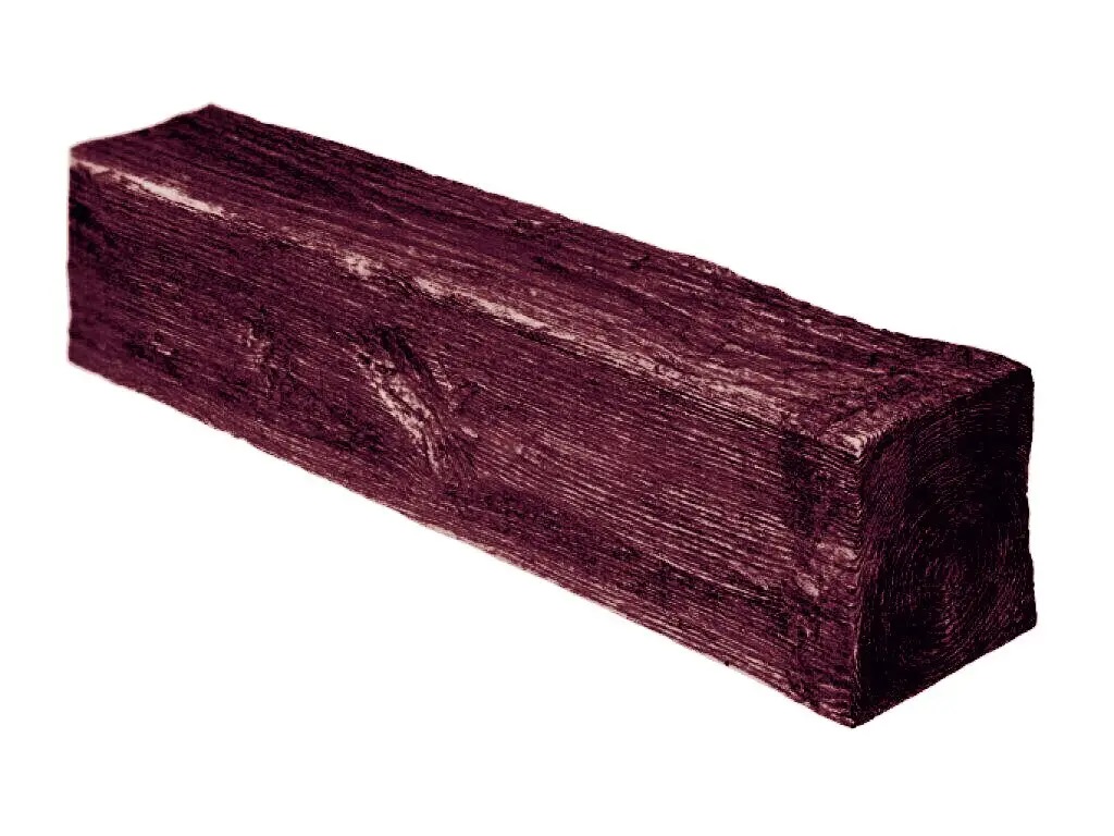 Балка поліуретанова DecoWood (Модерн ED 105 classic червона 19x13), ELITE DECOR - Зображення