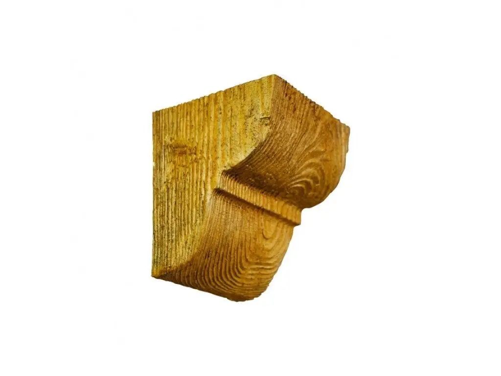 Консоль балки поліуретанової DecoWood (Рустик EQ 016 classic світла 12x12), ELITE DECOR - Зображення