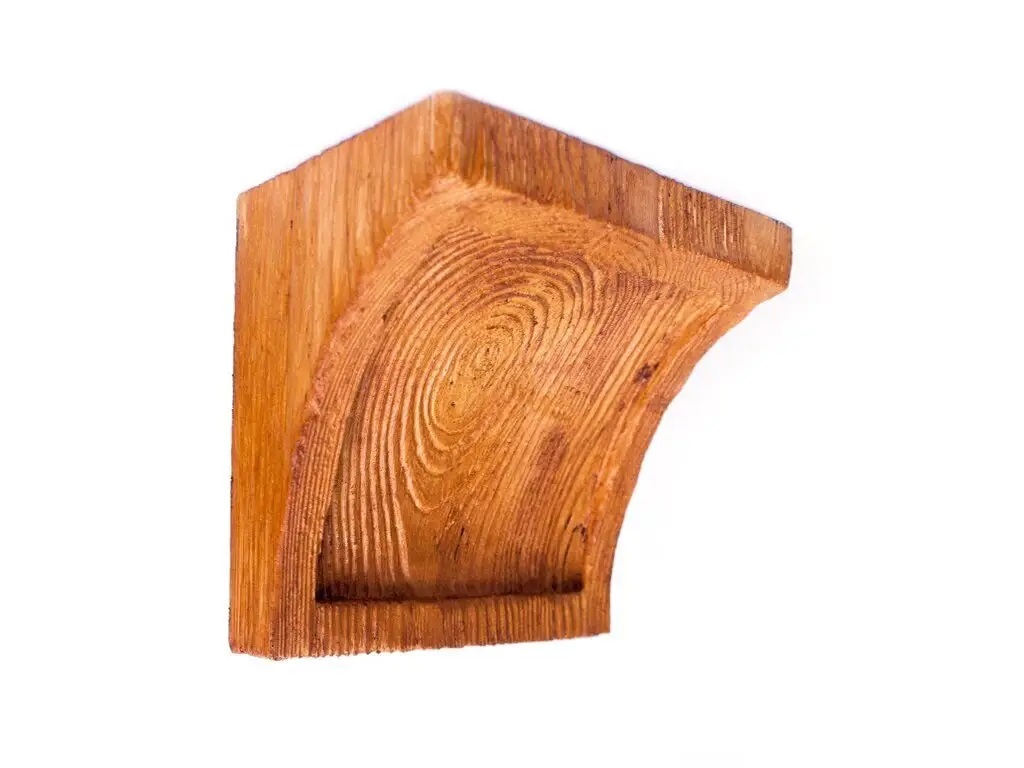 Консоль балки поліуретанової DecoWood (Рустик EQ 025 classic світла 19x13), ELITE DECOR - Зображення