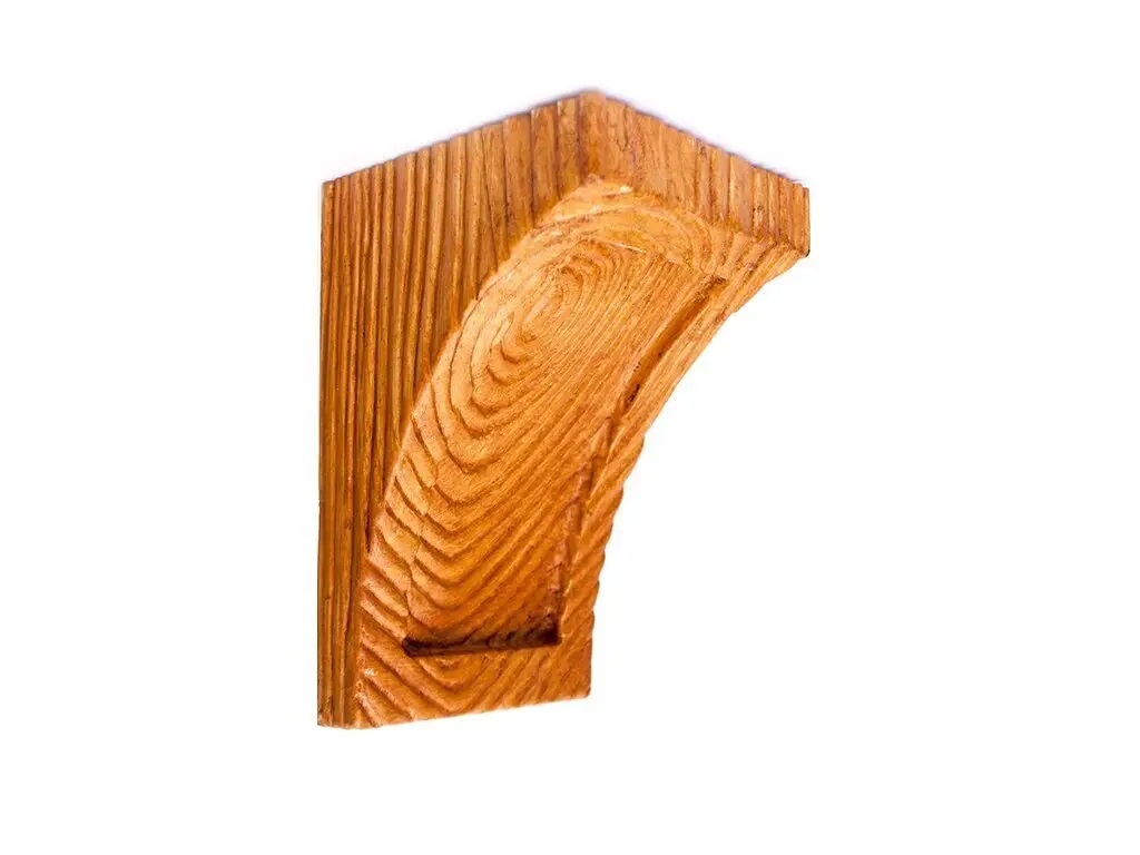 Консоль балки поліуретанової DecoWood (Рустик EQ 026 classic світла 12x12), ELITE DECOR - Зображення