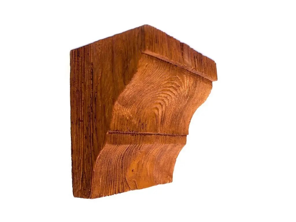 Консоль балки поліуретанової DecoWood (Рустик EQ 035 classic світла 19x13), ELITE DECOR - Зображення