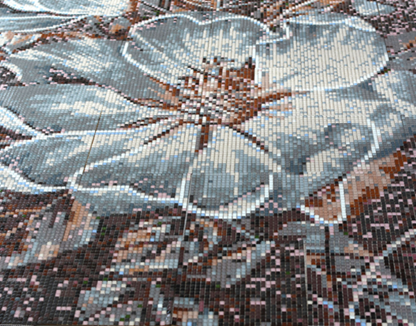 Арт-панно з мозаїки -Зображення